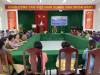 Công an xã Phú Hữu, huyện Châu Thành tổ chức Hội nghị tuyên truyền  về các thủ đoạn liên quan đến tội phạm xâm hại sức khỏe năm 2024